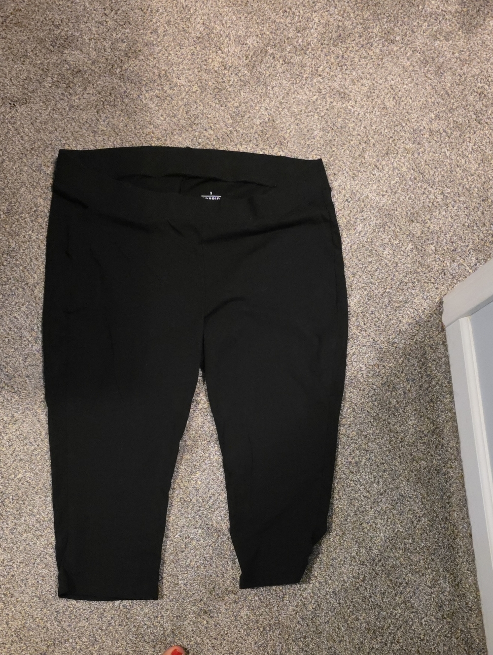 Torrid Womens Black Cropped Stretch Pants